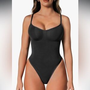 Shapewear Tummy Control Bodysuit Thong:Sculpting Shaper Bodysuits & Snatched